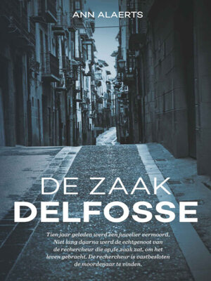 cover image of De zaak Delfosse